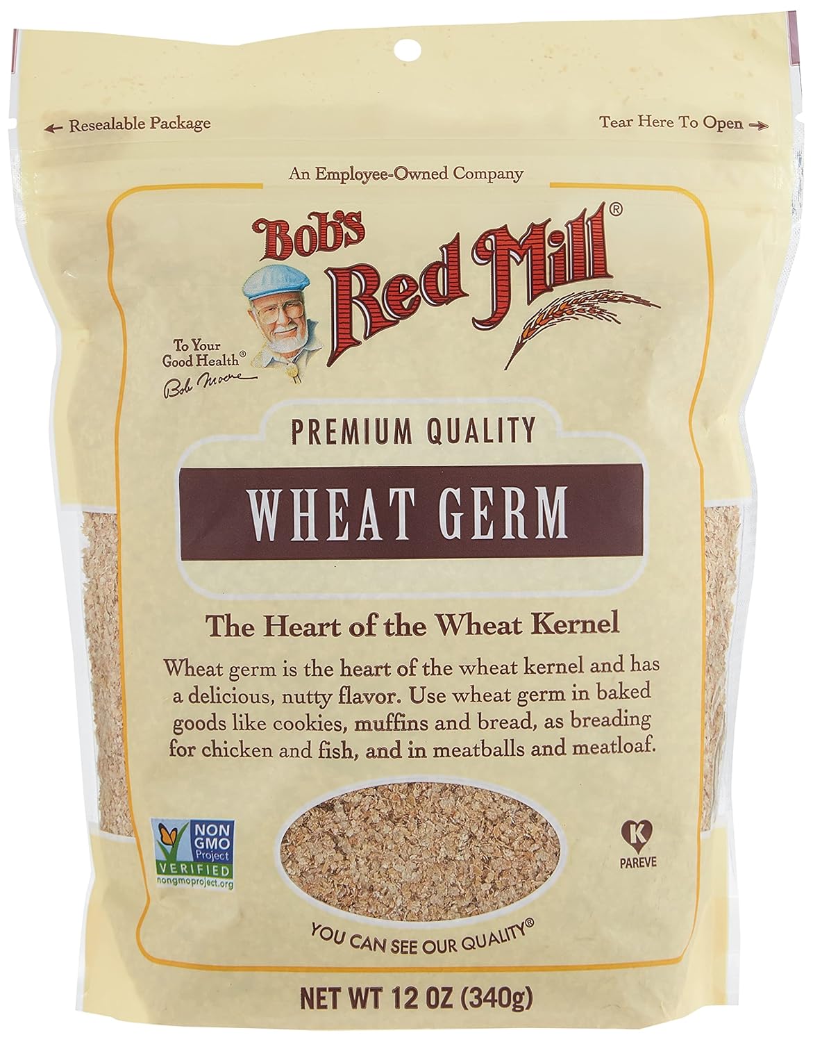 Bob's Red Mill Wheat Germ, 12 Ounce