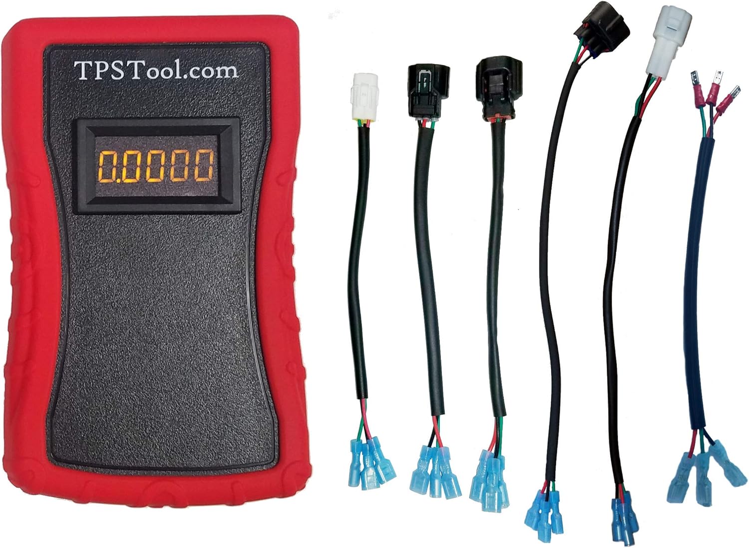 TPSTool.com Throttle Position Sensor (TPS) Adjustment and Test Tool, All adapters Version