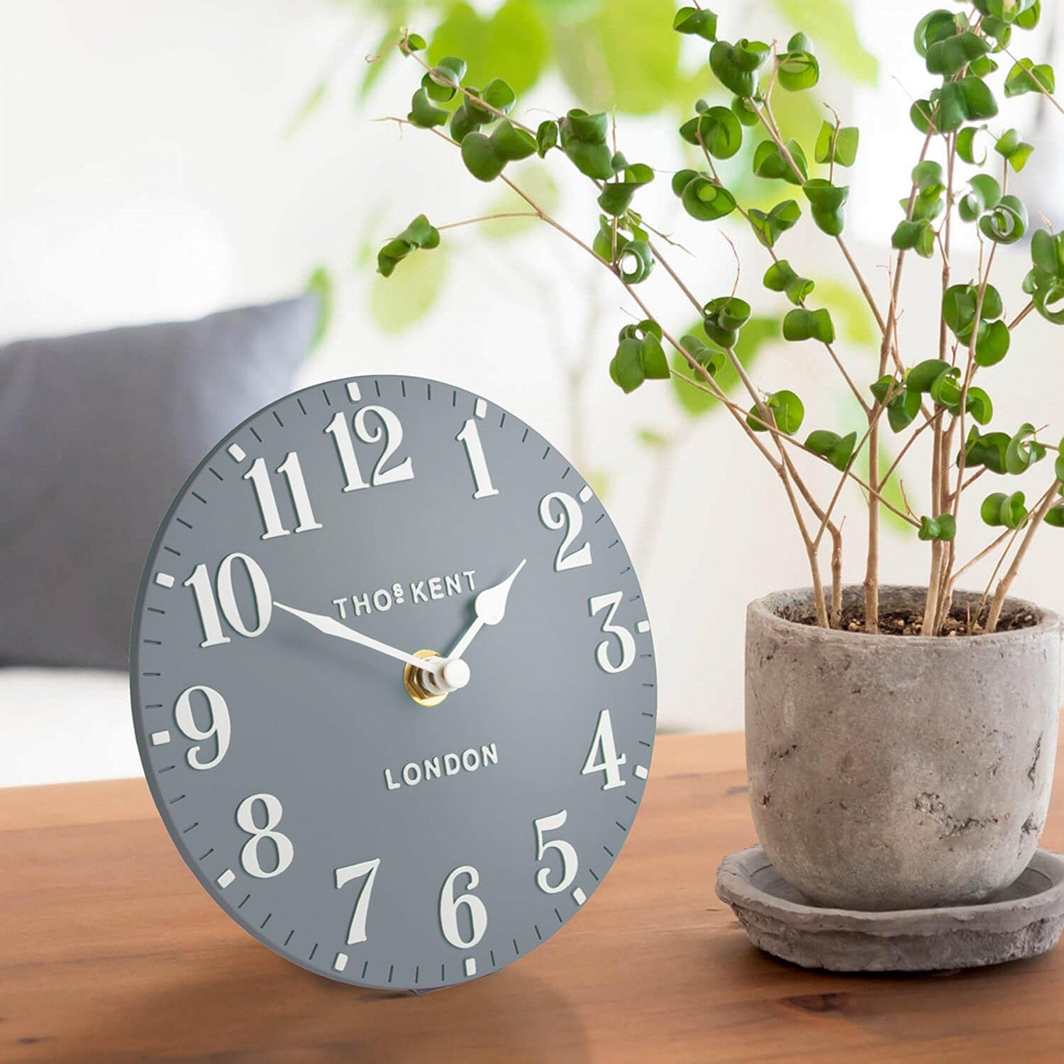 Thomas Kent 6" Arabic Mantel Flax Blue