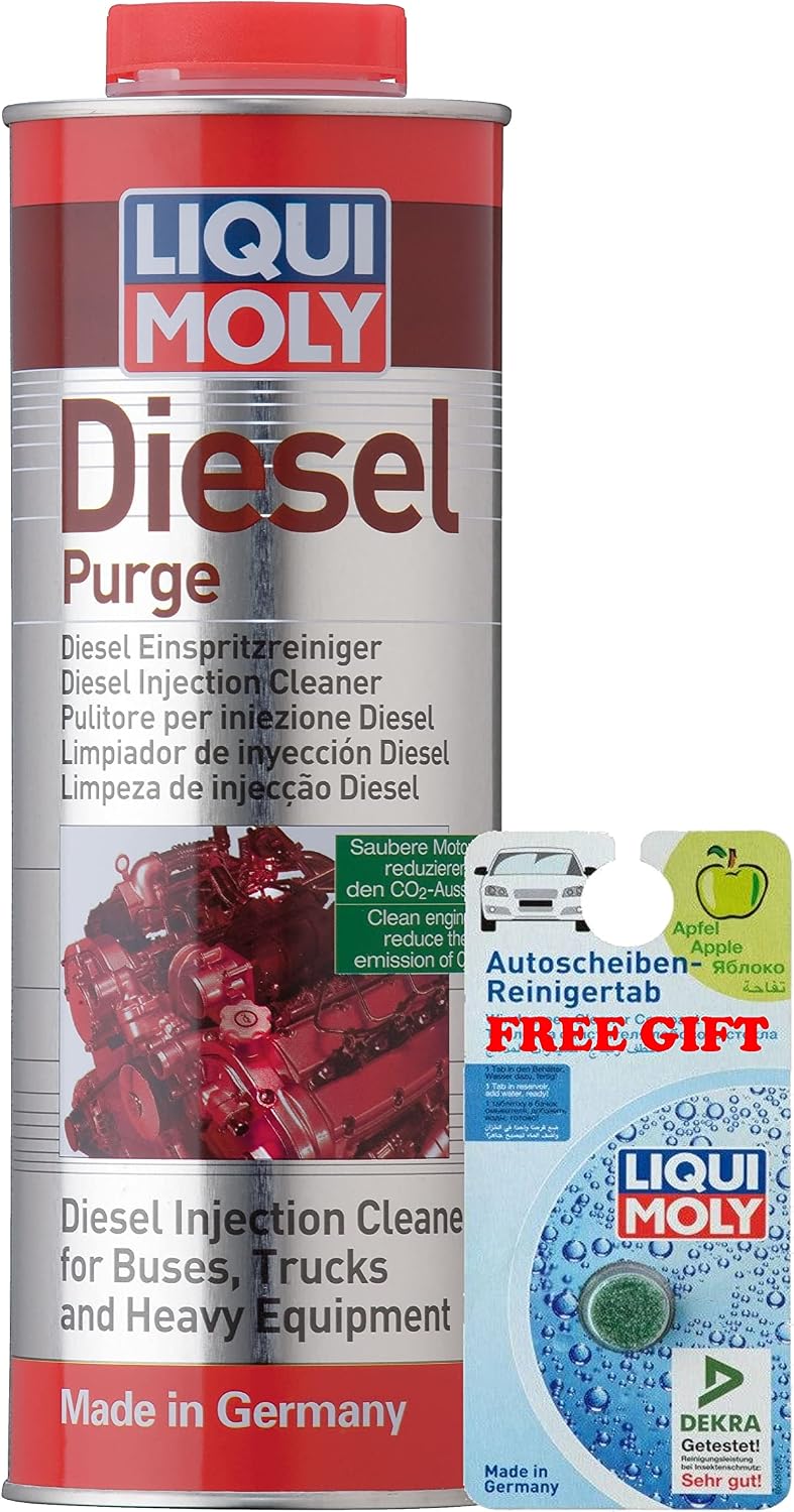 WOL Diesel Injection Cleaner - Liqui Moly 2520 Diesel Engine Purge 1 L - Diesel Purge Fuel System Cleaner - Removes Deposits Clean fuel System (1)