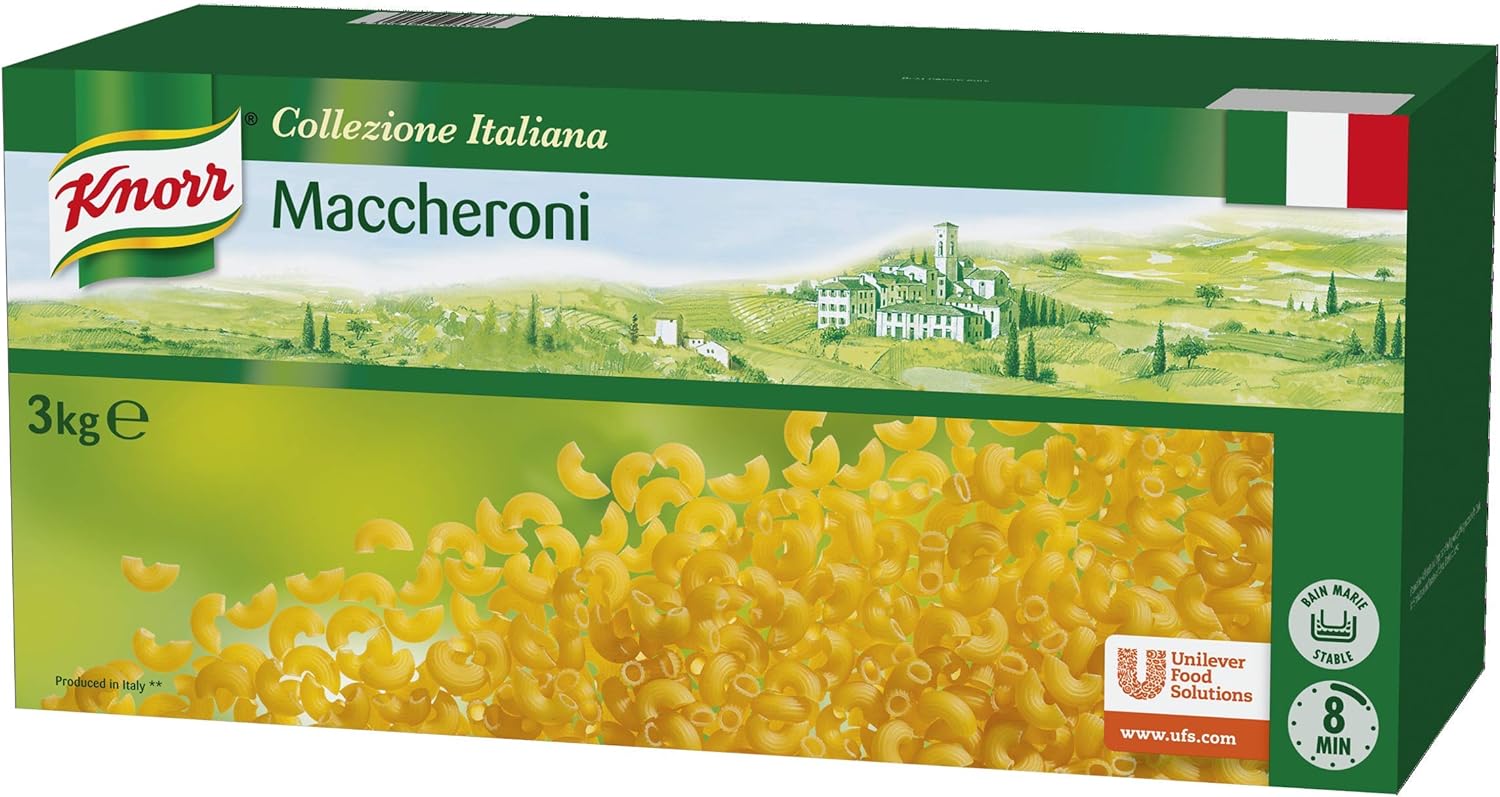 Knorr Collezione Italiana Macaroni Pasta, 3 kg