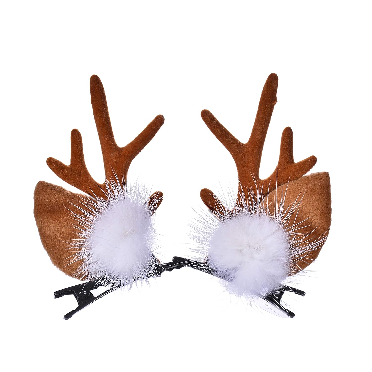 Christmas Reindeer Antlers Headband Deer Ear Hair Clips Beauty Deer Headband Hair Accessory Headdress