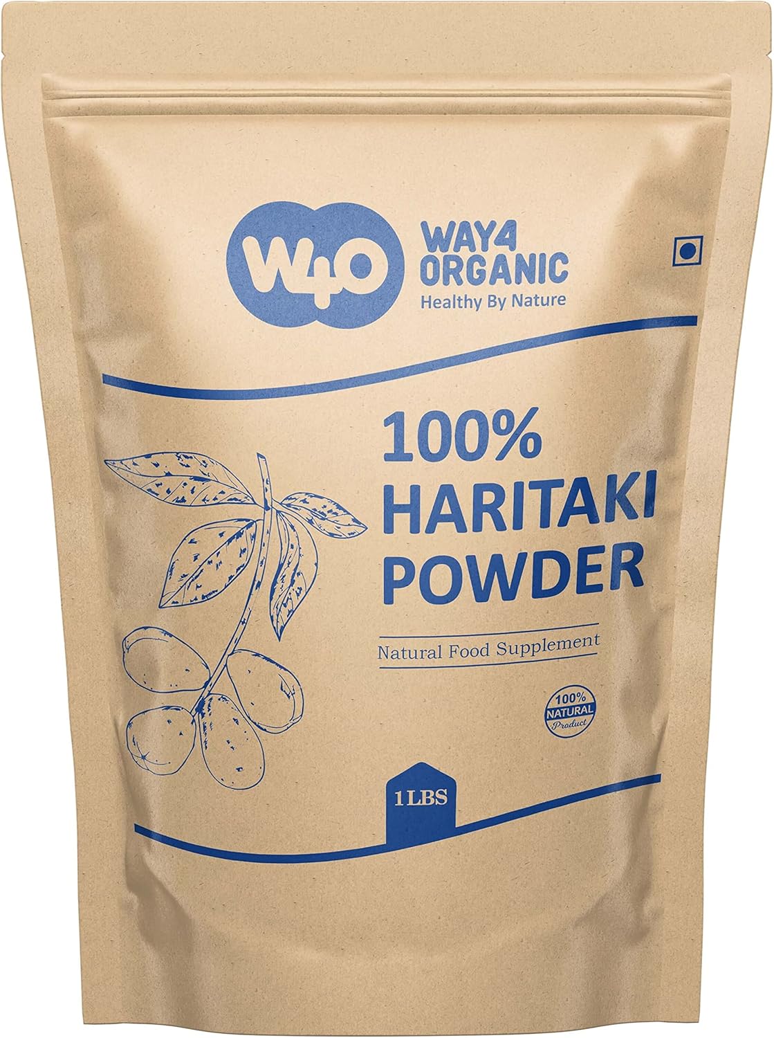 Haritaki Powder 1lb (16 Ounces), Terminalia Chebula (1 Pound)