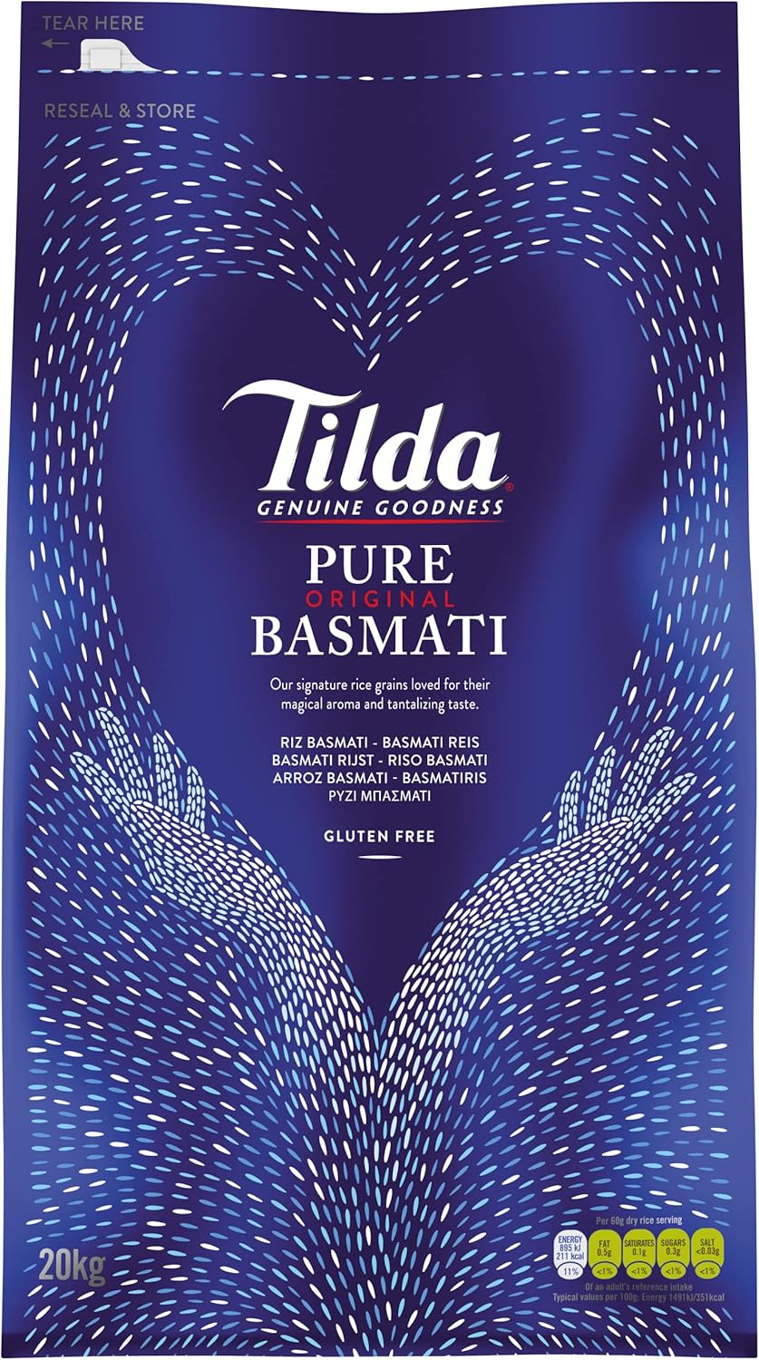 Tilda Basmati Rice 20 kg