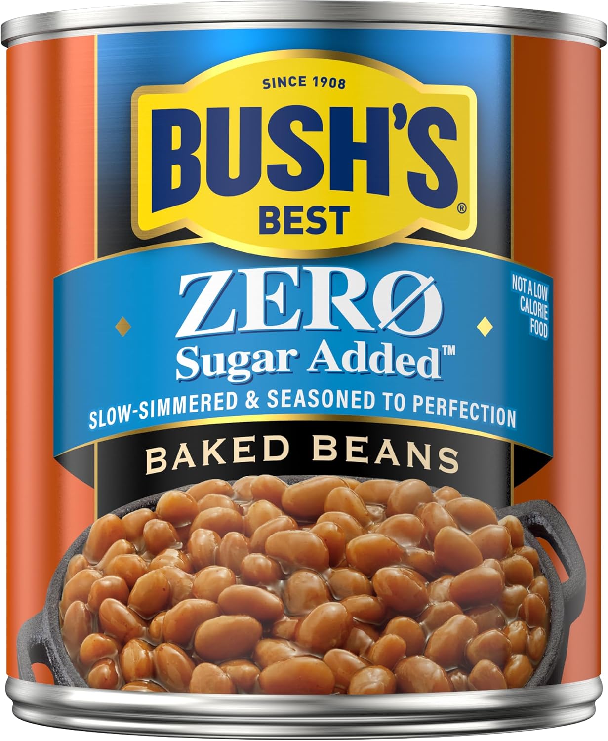 Bush's Best Zero Sugar Added Baked Beans 448g (Pack of 2)