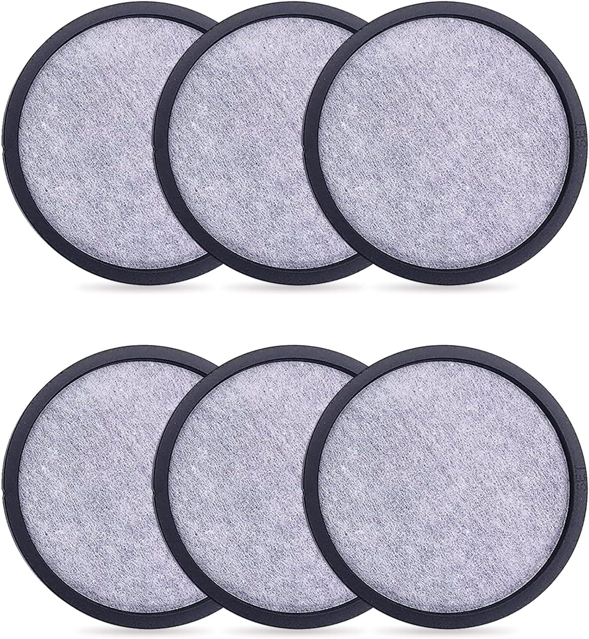 6-Pack Replacement Charcoal Water Filter Discs for Mr. Coffee Brewers Coffee Machines