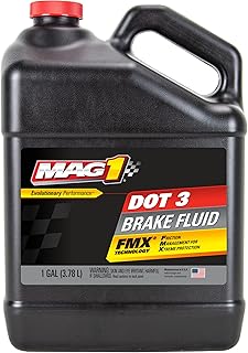 00121 DOT3 Brake Fluid - 1 Gallon