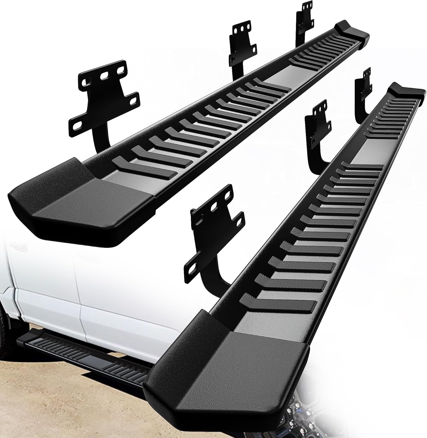 YITAMOTOR Running Boards Compatible with 2019-2025 Dodge Ram 1500 Crew Cab New Body Style Nerf Bars Side Step (Exclude 1500 Classic)
