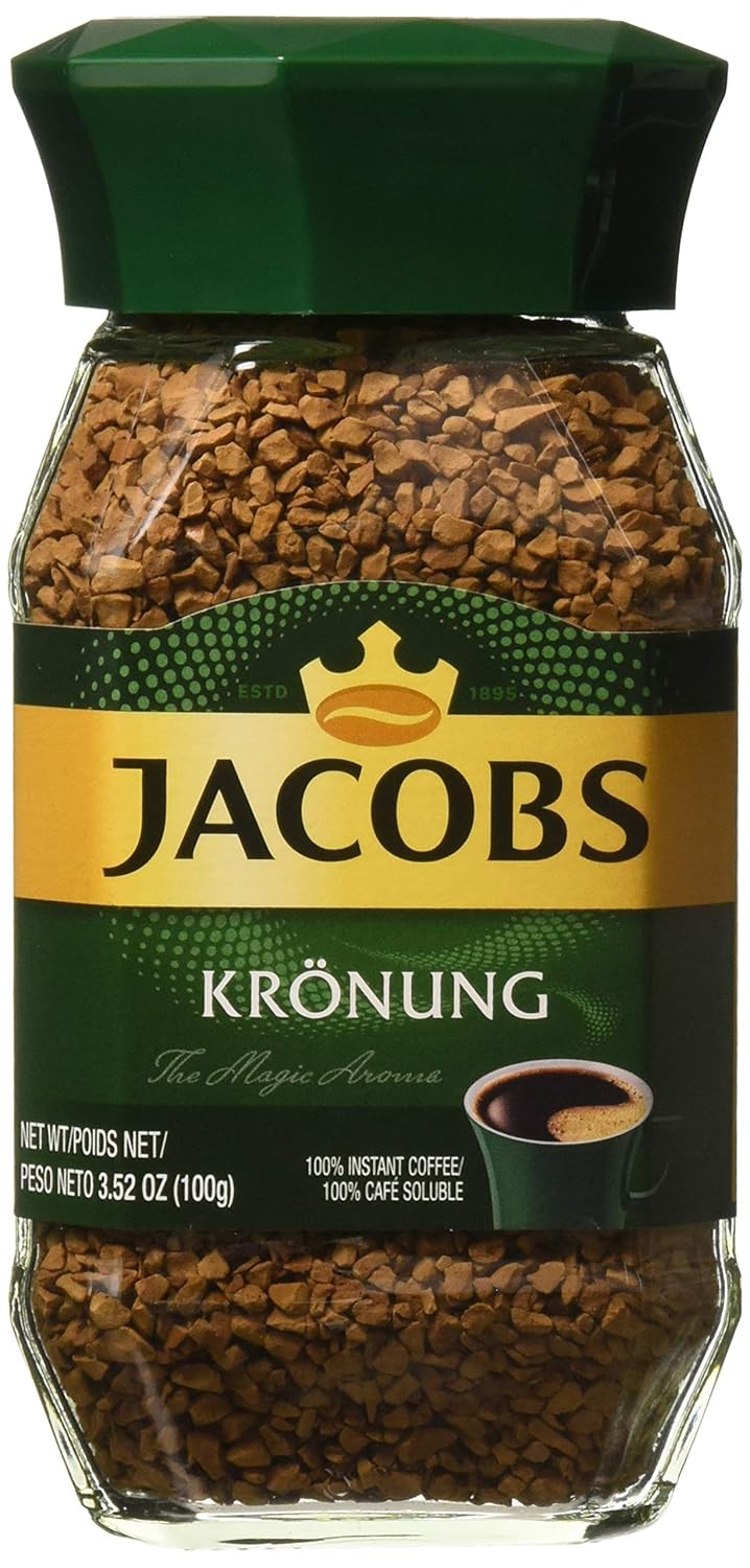 Jacobs Kronung Instant Coffee 100 Gram / 3.52 Ounce (Pack of 1)