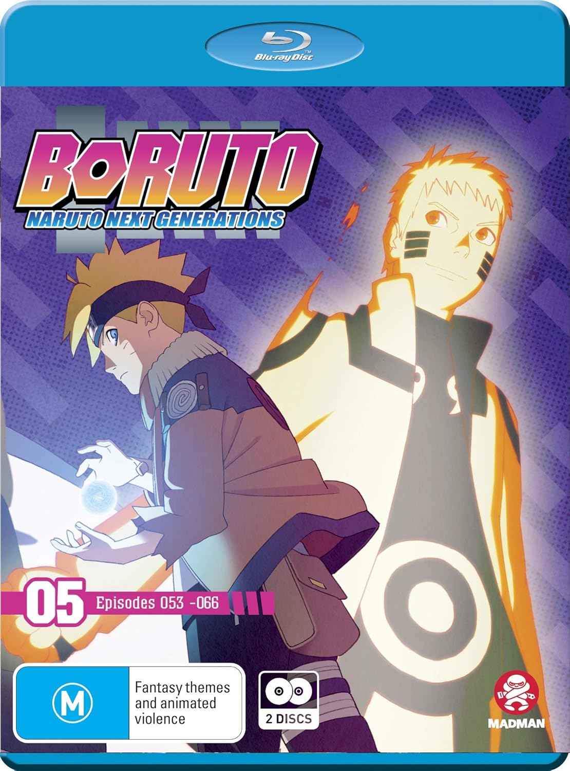 Boruto: Naruto Next Generations: Part 5 Blu-ray | Anime | 2 Discs | NON-USA Format | Region B Import - Australia