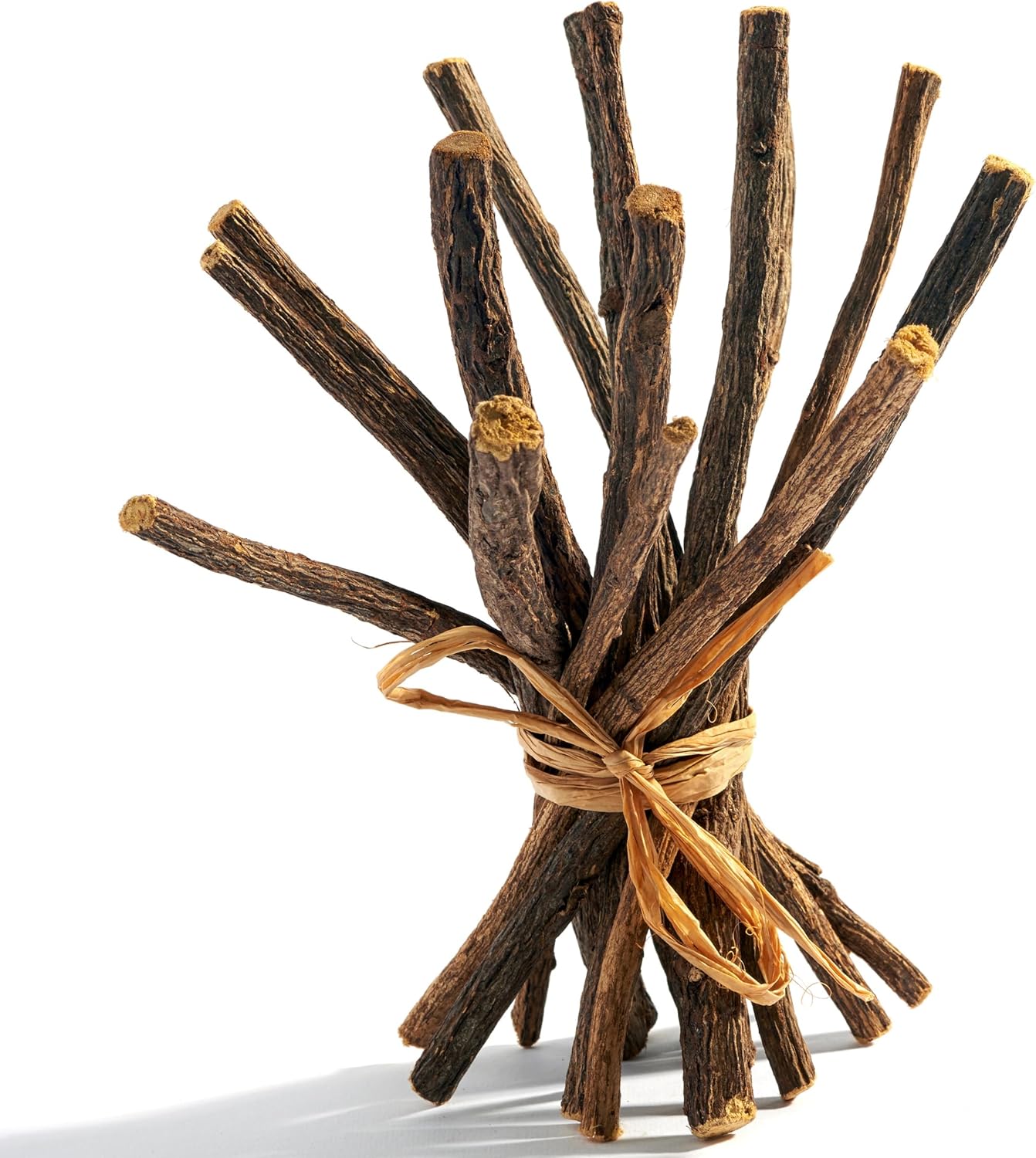 Aroma Depot 1 lb. Natural Licorice Root Chew Sticks for Humans. 100% Pure Natural | Oral Health & Fresh Bearth | Individual Liquorice Sticks are 6.5-7 inches Long. Glycyrrhiza Glabra from Turkey.