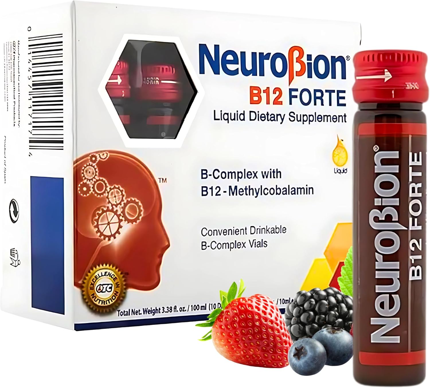 Neurobion B12 Forte 10 Vials x 10 ml (packaging may vary)