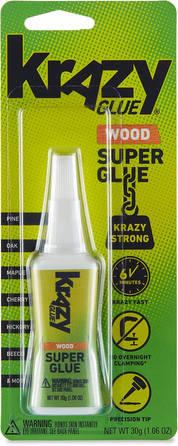 Krazy Glue, Fast Dry Wood Glue, 30 g