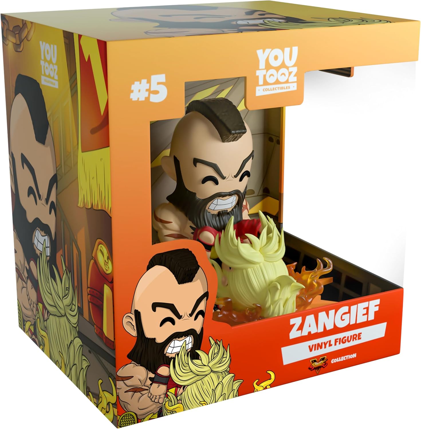 Youtooz Zangief 5" inch Vinyl Figure, Collectible Limited Edition Street Fighter Figure #5 from The Street Fighter Collection [Ages 15+]