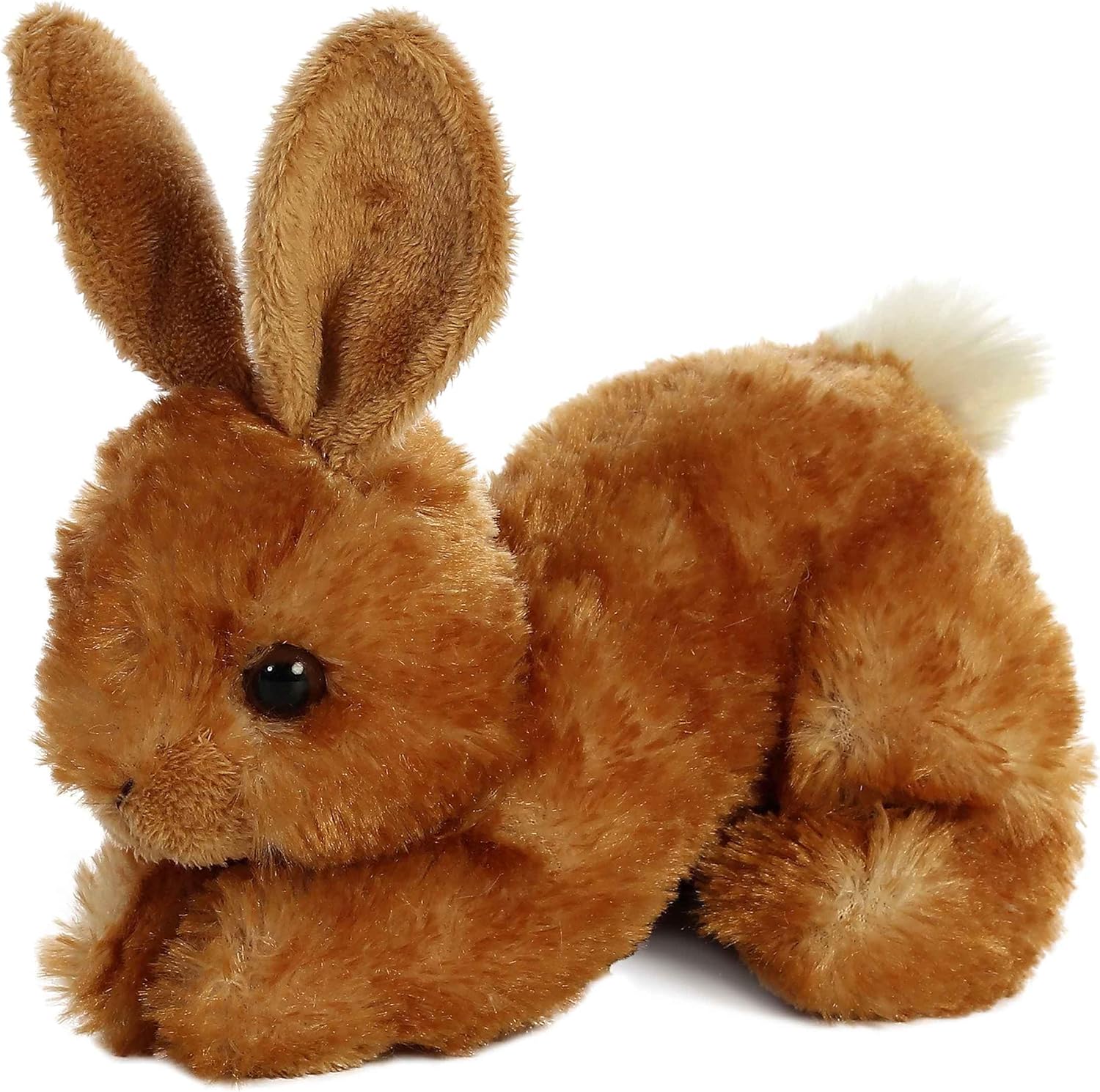 Aurora® Adorable Mini Flopsie™ Bitty Bunny™ Stuffed Animal - Playful Ease - Timeless Companions - Brown 8 Inches