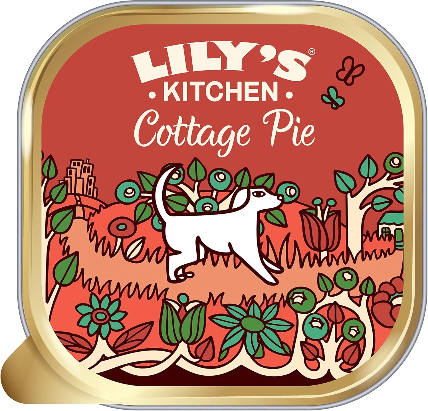 Lily's Kitchen Natural Adult Wet Dog Food Tray Cottage Pie Grain-Free Recipe 10 x 150g