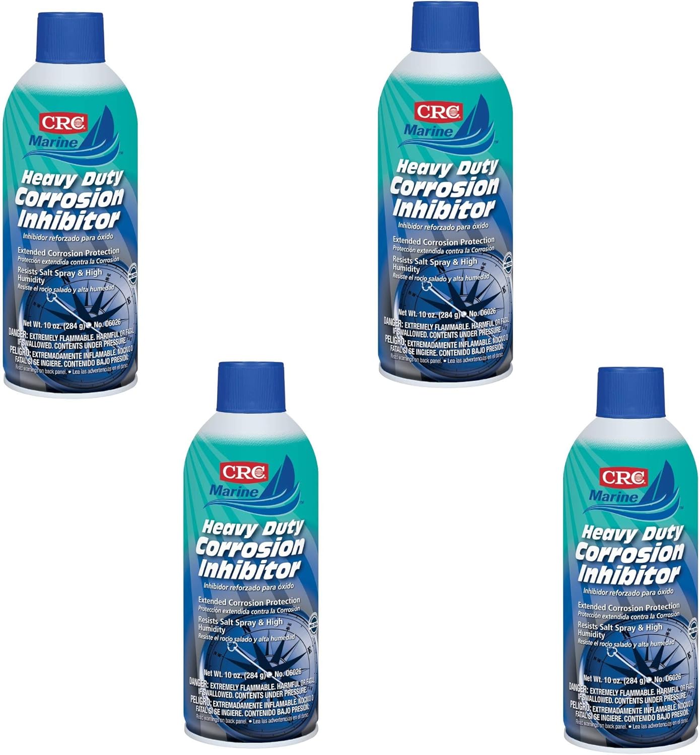 CRC 06026 Heavy Duty Corrosion Inhibitor, 10 Wt Oz - 4 PACK