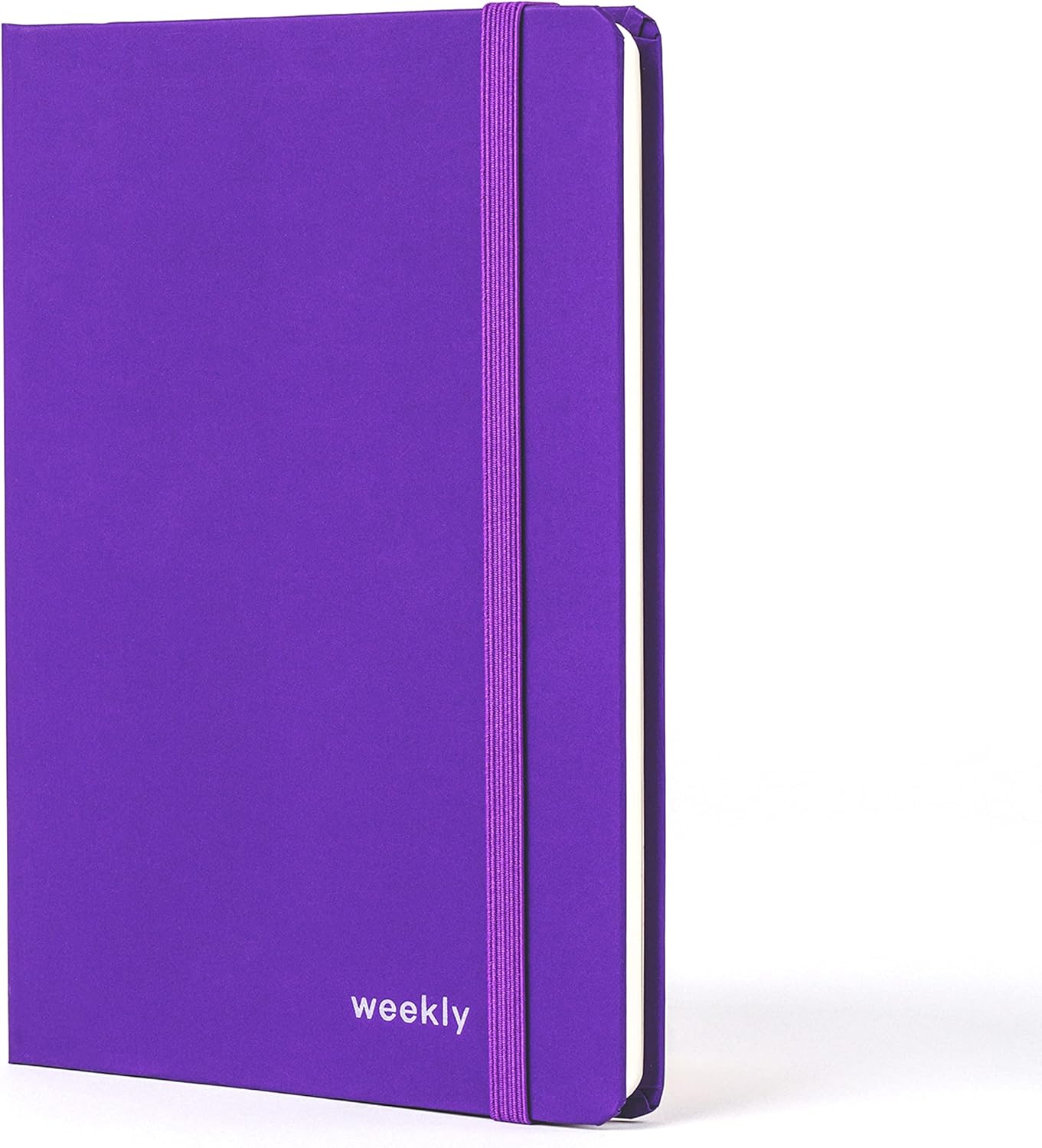 Jumble and Co Moodler B6 Week to View Undated Diary - Royal Mess Purple