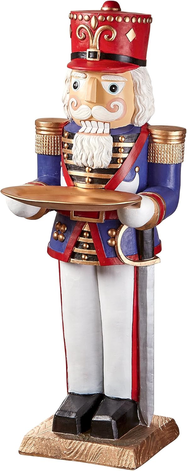 Design Toscano EU9367 Pedestal Sculptural Stand, Full Color