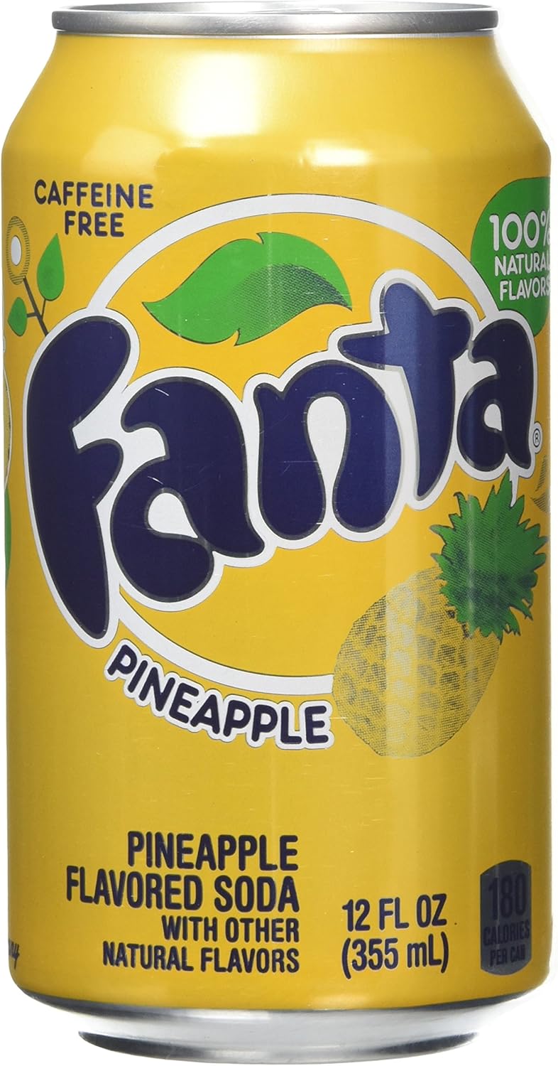 Fanta Pineapple 355 ml (Pack of 12)