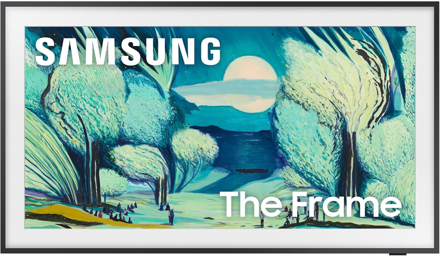 SAMSUNG 50-Inch Class The Frame LS03F 4K QLED Smart TV (2025 Model) Modern Frame Design, NQ4 AI Gen2 Processor, Art Mode, Artful Picture Quality, Samsung Vision AI, Alexa Built-in