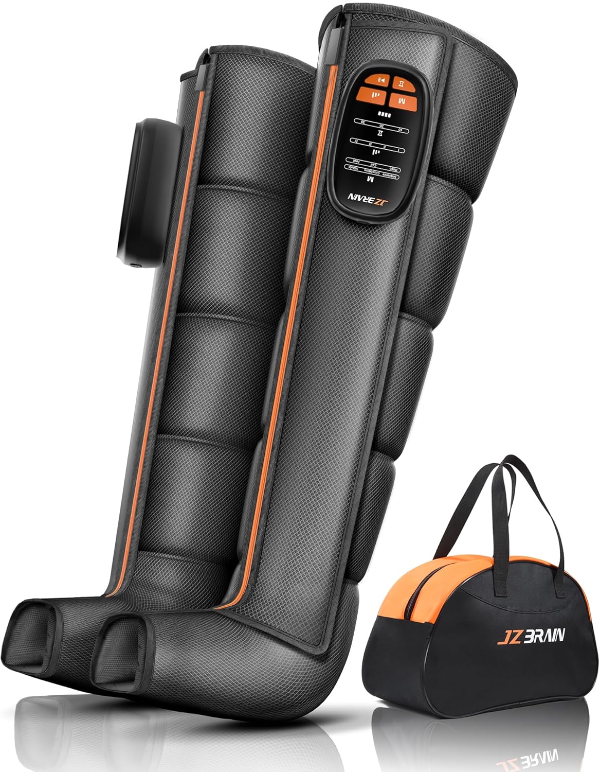 Sequential Air Compression Leg Recovery System : Gifts for Him Her- Rechargeable Professional Full Leg Compression Boots for Athletes - Post-Workout Recovery Muscle Relaxation,FSA HSA