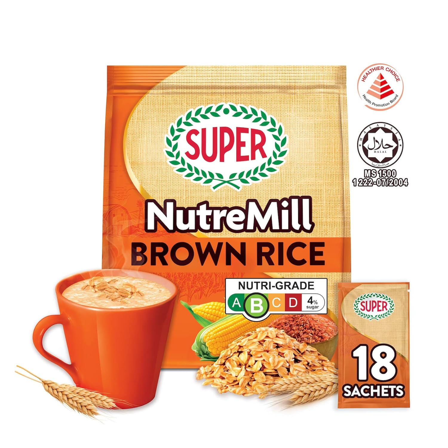 SUPER NutreMill 4in1 Cereal with Brown Rice