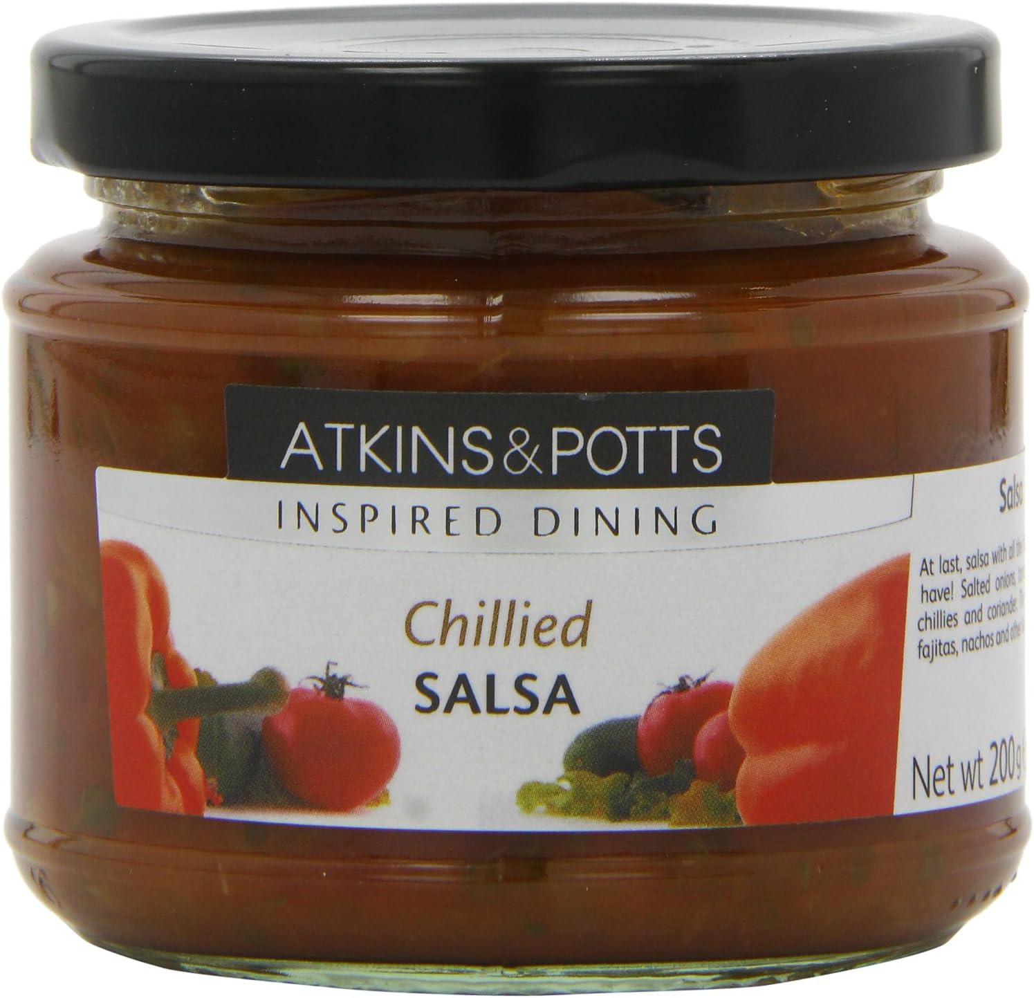Atkins and Potts Salsa 200 g (Pack o 200 g (Pack of 6)