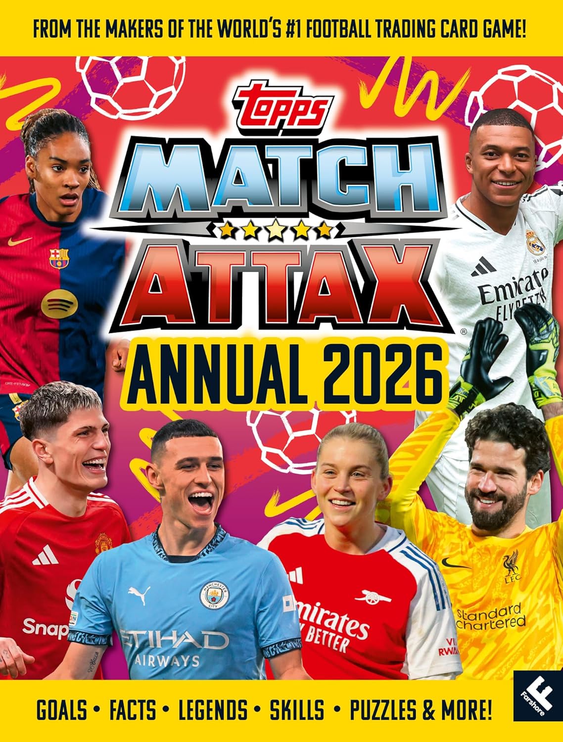 Match Attax Annual 2026: The best official illustrated football annual, brand new for 2026 and full of action – the perfect gift for footy-loving kids and teens this Christmas!