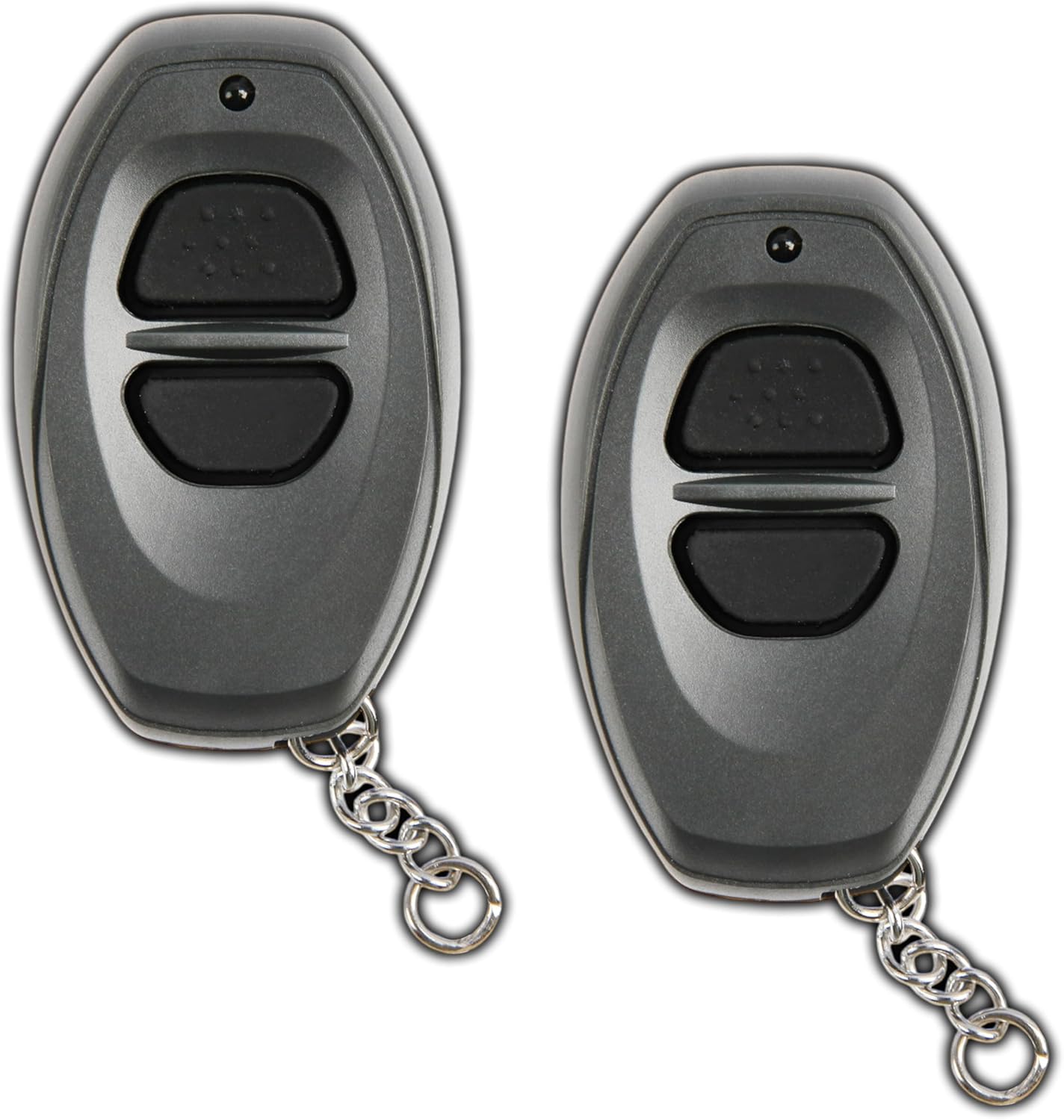 KeylessOption Key Fob Replacement for 1996-2002 Toyota 4Runner Corolla Camry Tacoma Supra Celica Rav4 Tacoma Remote, 2-Button BAB237131-022, Programming Guide Included (2-Pack)