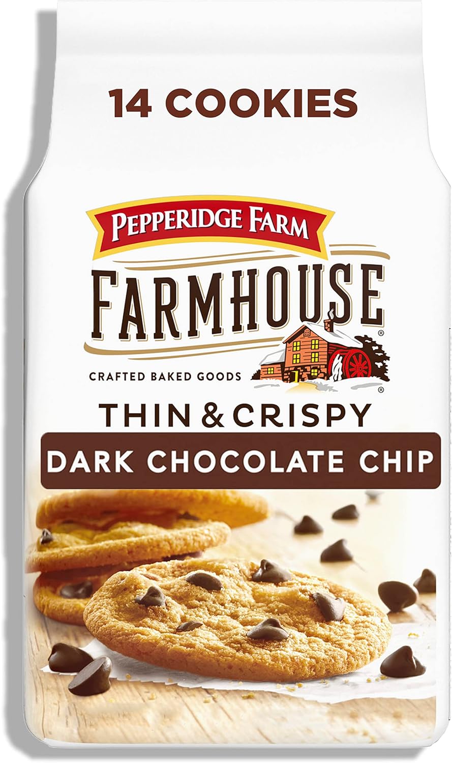 Farmhouse Thin & Crispy Chip Cookies 6.9 Oz. Bag