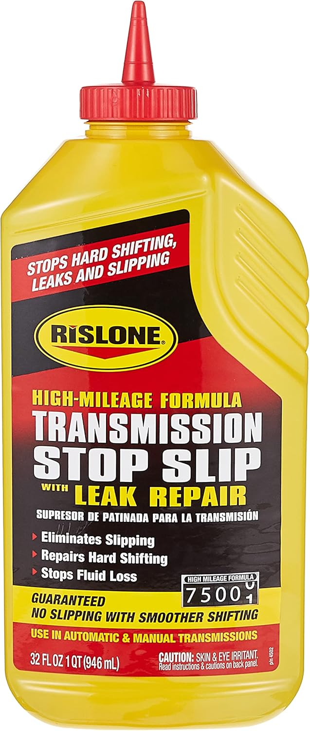 Rislone High Mileage Transmission Stop Slip with Leak Repair, Pack of 1