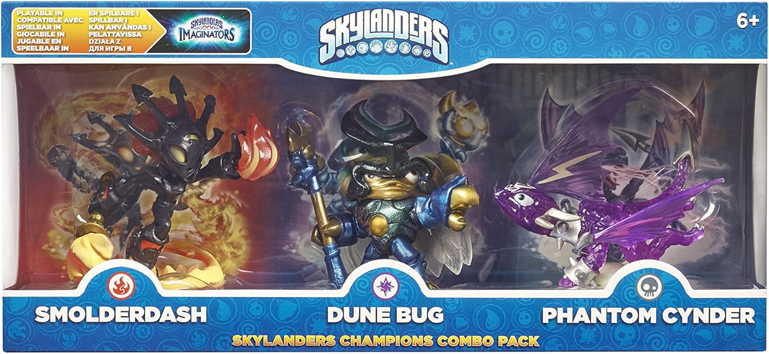 Skylanders Imaginators - Classic Champion Triple Pack - Smolderdash, Dune Bug and Cynder (Xbox One/PS4/PS3/Xbox 360/Nintendo Wii U)