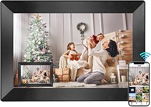 Uhale Slideshow Digital Picture Frame 10.1 Inch WiFi Touch Screen Digital Photo Frame, IPS HD Display Digital Frame,16GB Storage,Share Photos and Videos via App Gifts for Women、Men、Birthday、Family