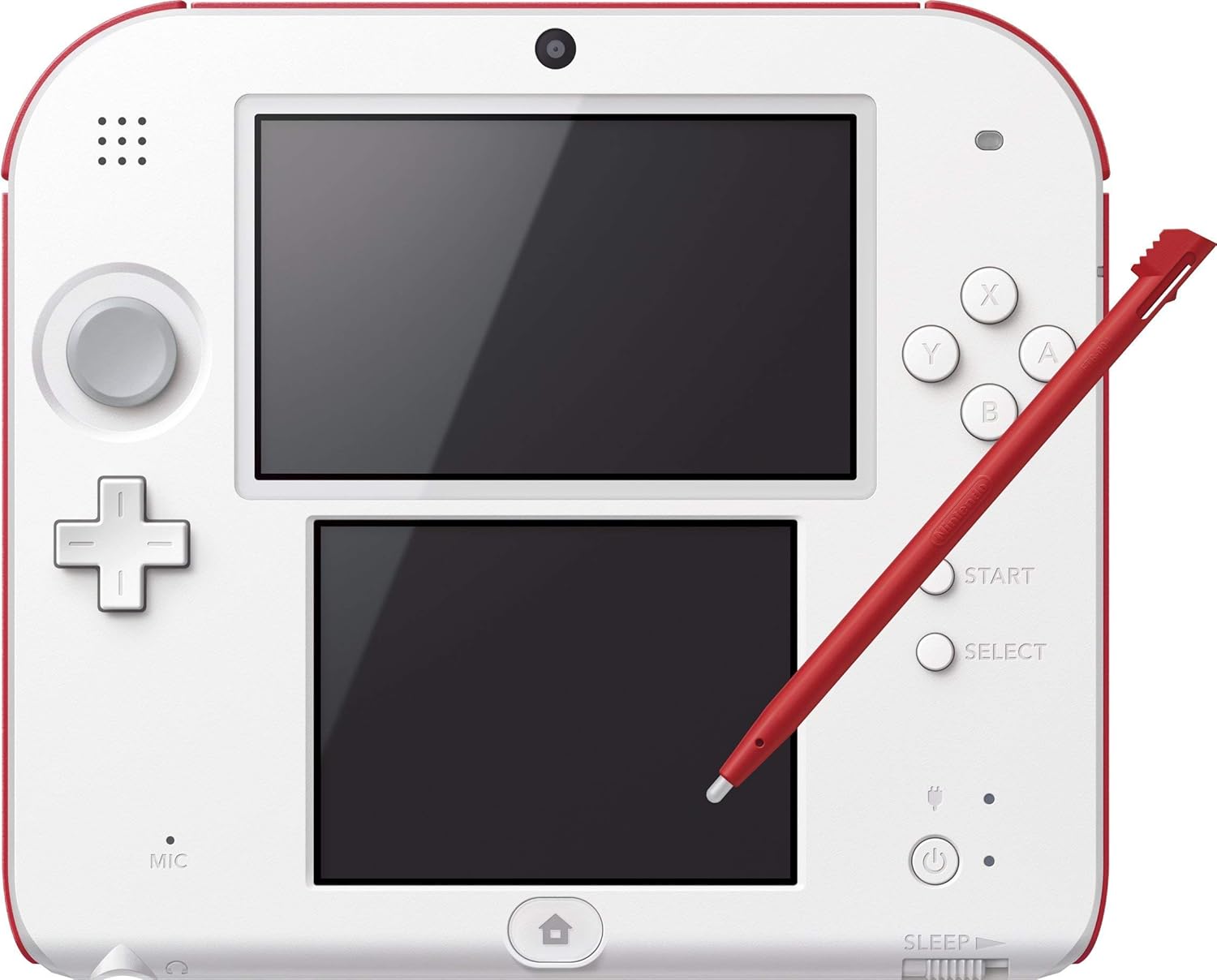 Nintendo 2DS - Scarlet Red / White (Renewed)