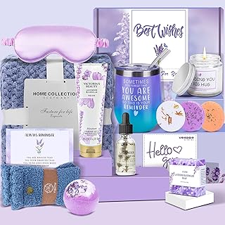 Gifts for Women,Spa Gift Baskets for Women Spring Gifts for Women Bath and Body Works Gifts Set Relaxing Sympathy Gifts Box for Women,Mom,Sister,Wife,Lover