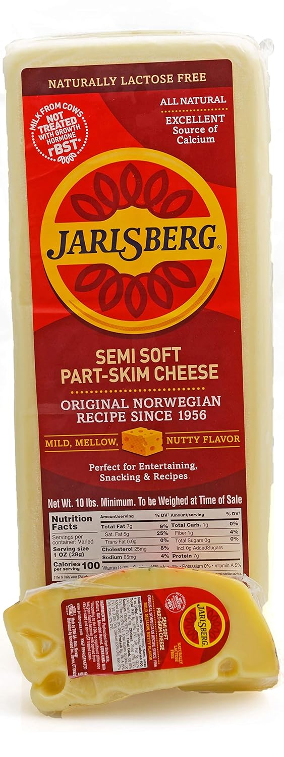 Imported Cheese - Jarlsberg (Norway) Cheese 16 oz.
