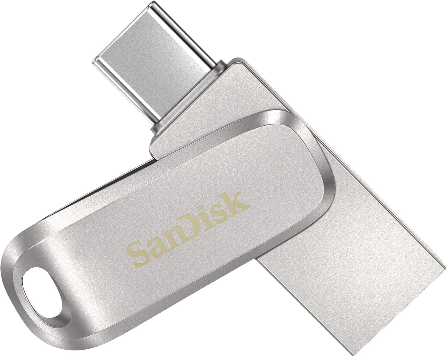 SanDisk 1TB Ultra Dual Drive Luxe USB Type-C - SDDDC4-1T00-G46, Silver