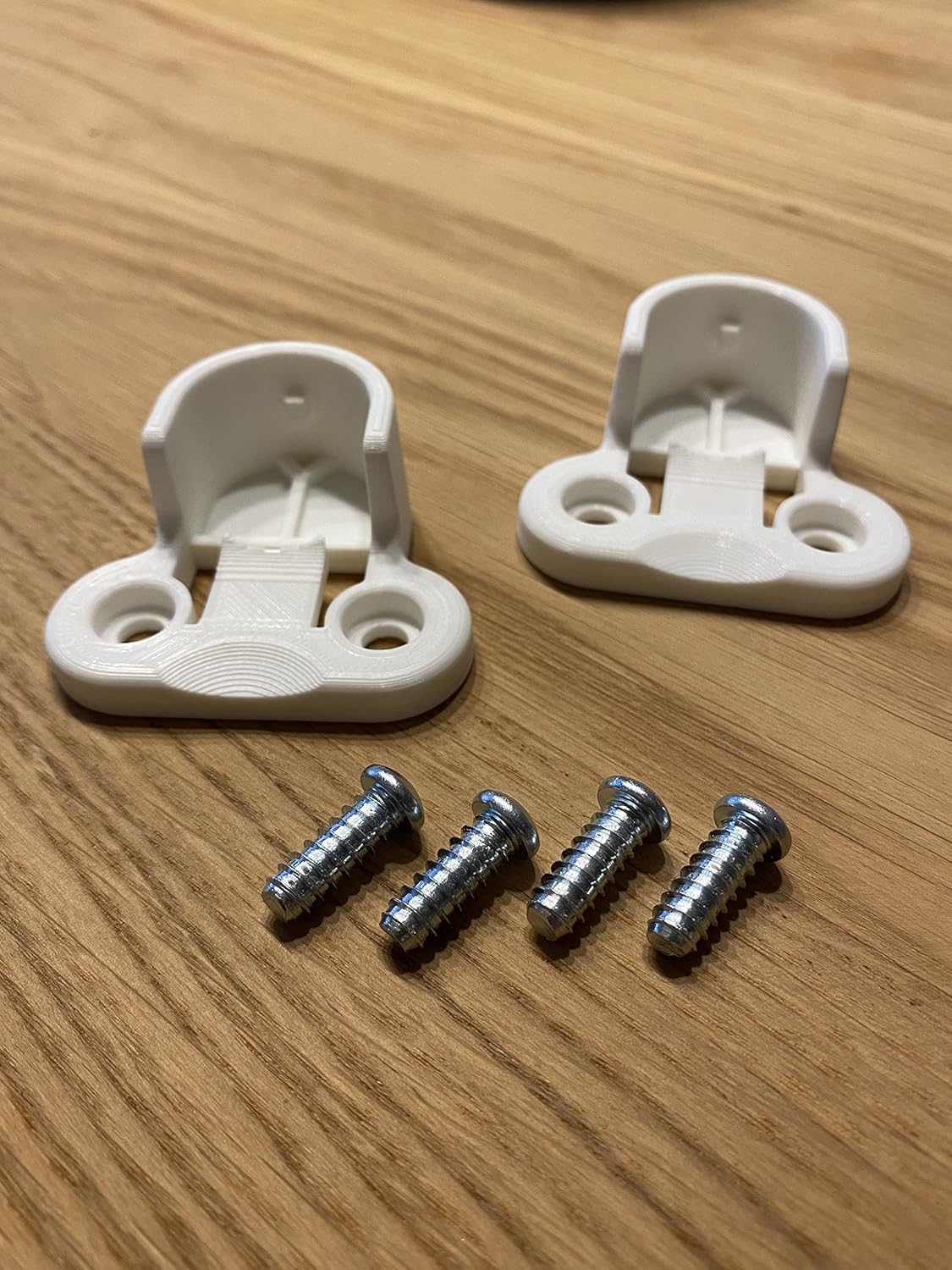 Replacement Brackets Compatible with IKEA Pax Komplement (White)