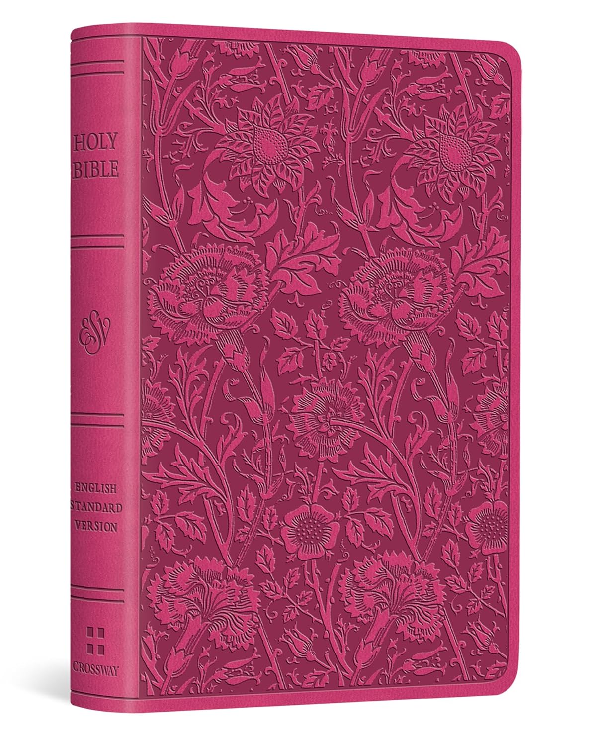 ESV Vest Pocket New Testament with Psalms and Proverbs, Red Letter (TruTone, Berry, Floral Design): English Standard Version, Berry, Trutone, Floral ... Pocket New Testament With Psalms and Proverbs