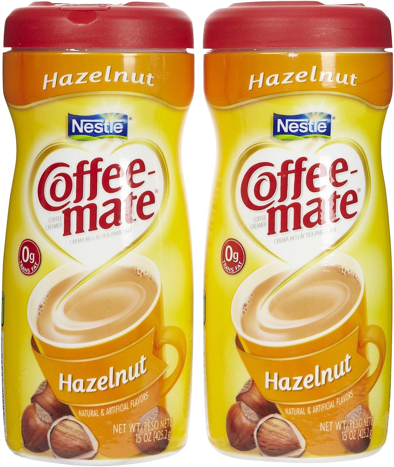 AMERICAN COFFEE MATE HAZELNUT CREAMER 425G (PACK OF 2)