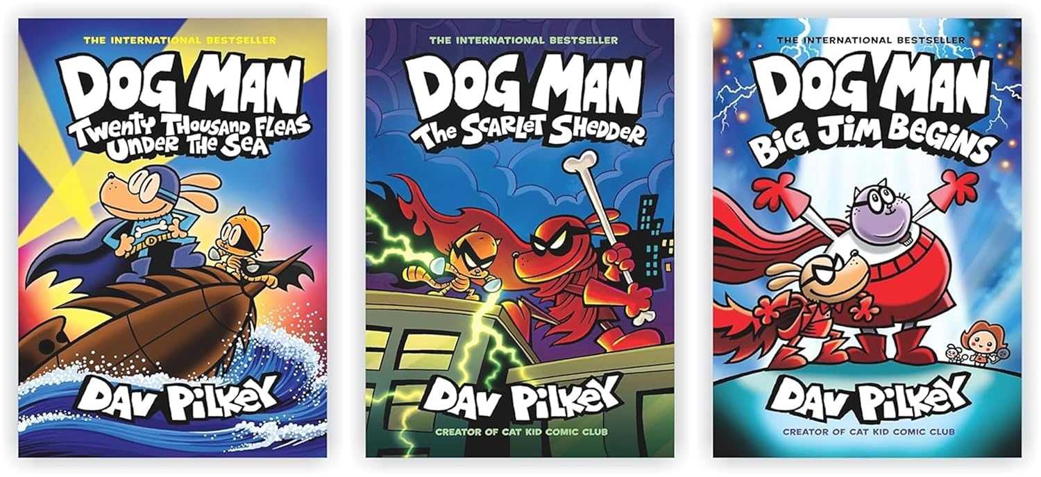 Dog Man 3 Books Collection: Dog Man #11 - Dog Man #13 (Dog man Series -Comic books)