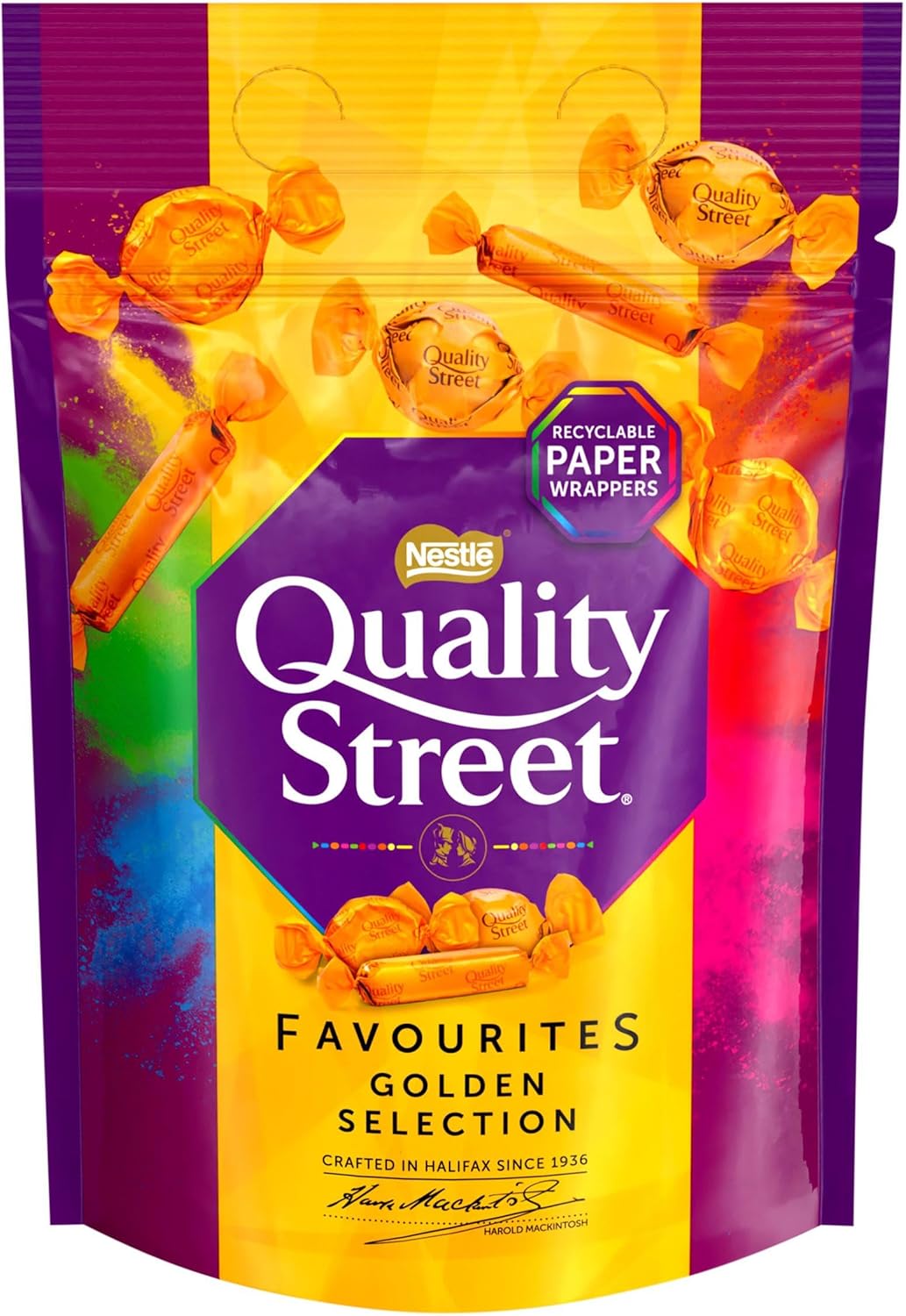 QUALITY STREET Gold Pouch 283G