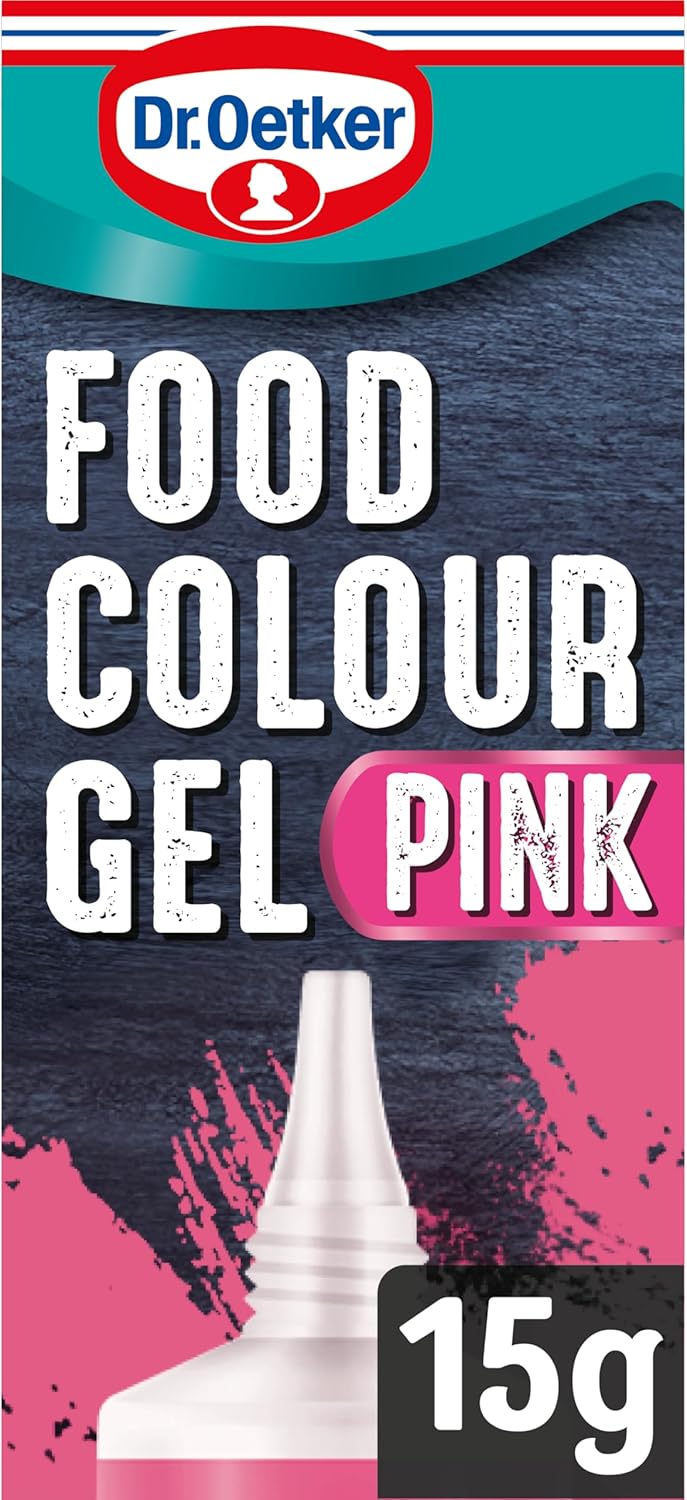 Dr. Oetker Pink Extra Strong Food Colour Gel, 15ml
