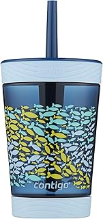 Contigo Kids Spill-Proof 14oz Tumbler with Straw and BPA-Free Plastic