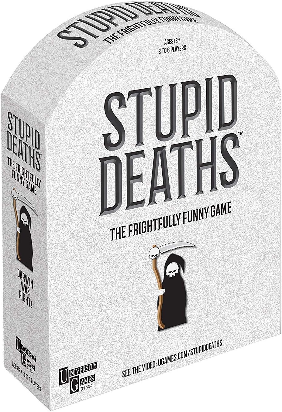 Paul Lamond Games Stupid Deaths Board Game,Black
