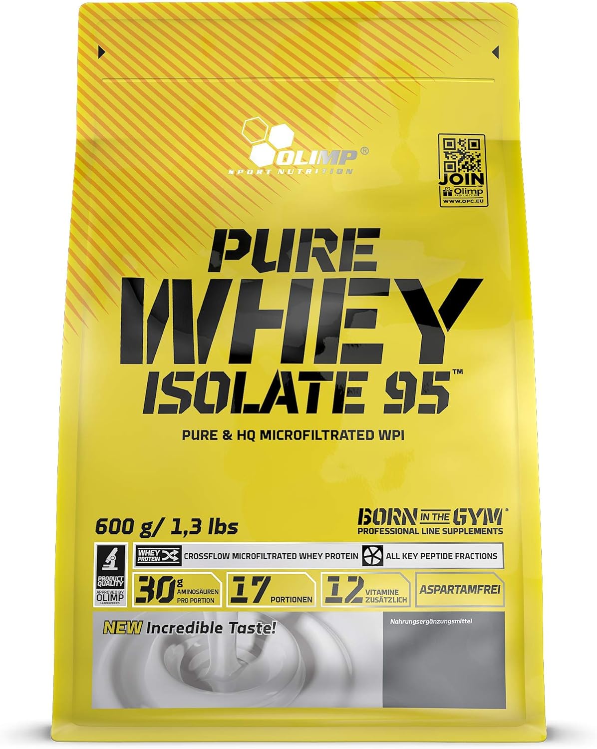 OLIMP SPORT NUTRITION Olimp Labs Vanilla Pure Whey Isolate 95, 600 g
