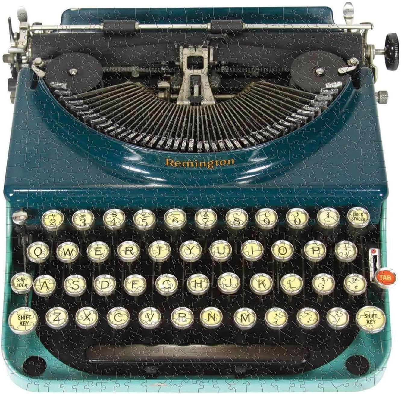 Just My Type: Vintage Typewriter 750 Piece Shaped Puzzle
