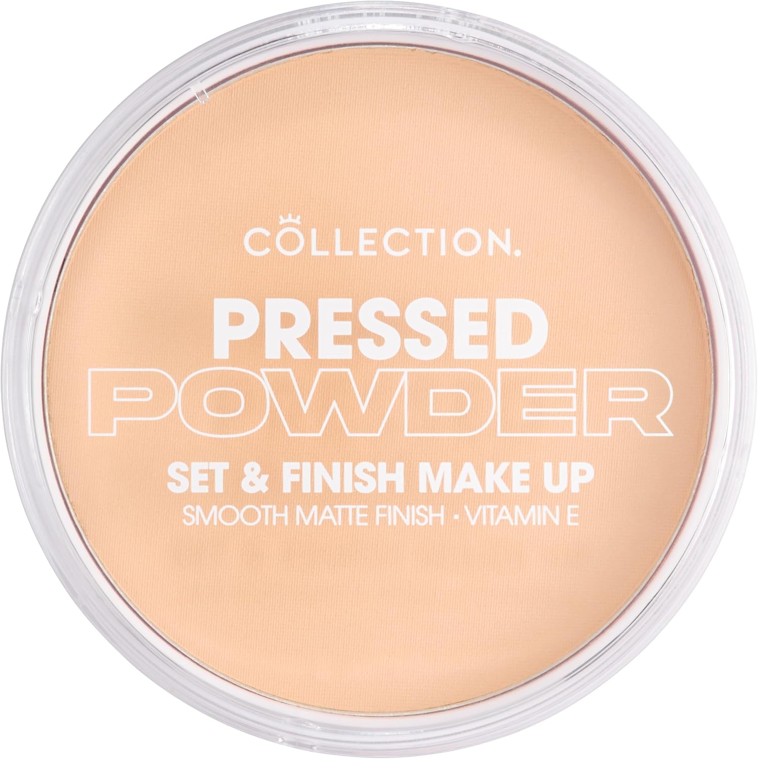 Collection Cosmetics Pressed Powder, Velvety Matte Finish, 15g, Candlelight