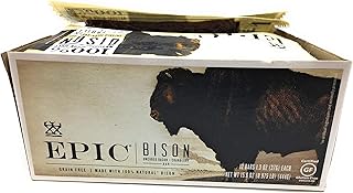EPIC PROVISIONS Bacon Cranberry Bison Bar 12 Count, 1.3 OZ